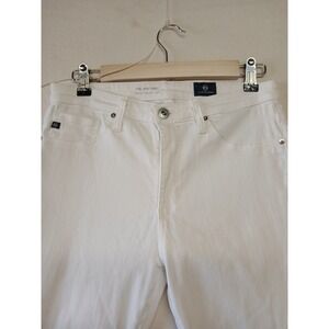 Adriano Goldschmied AG Jodi Crop High Rise Slim Flare Jeans Size 27